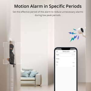 Caméra de sécurité intelligente Wi-Fi CAM SONOFF Slim, angle de détection de 130°, 1080P, audio bidirectionnel, certifiée CE/FCC/RoHS, fonctionne avec Alexa - Product Image 4