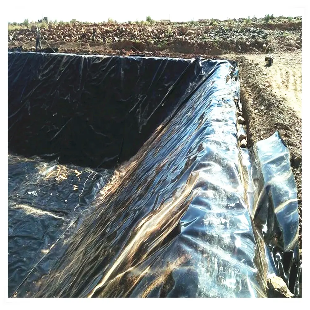 1.0mm/40mils GM13 quality HDPE liner for Oil & gas pad liner