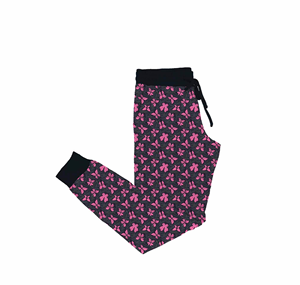 Pantaloni da Jogging da Donna con Stampa Floreale e Animalier, Vita Elastica, Comodi e Morbidi in Bambù - Product Image 4