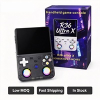 Console de jeu vidéo portable originale R36 Ultra X Retro, système Linux open source, écran 4,5 pouces, Consola De Video Juego