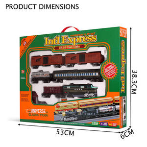 Juguetes Educativos Jacko Toys, Estación de <span class=keywords><strong>Tren</strong></span> Eléctrica DIY, Juego de Locomotora con Luz y Música para Niños - Product Image 6