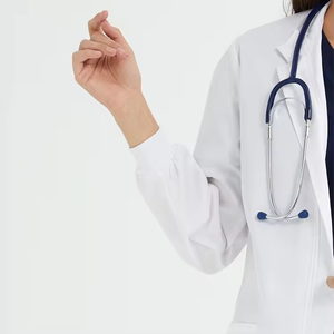 Nueva llegada batas de laboratorio de alta calidad para médicos uniformes de hospital uniforme médico Mujer - Product Image 2