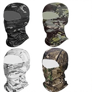 Cagoule unisexe vert néon, masque intégral respirant et imperméable pour adulte, 54-56 cm - Product Image 1