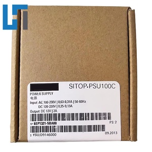 โมดูลแหล่งจ่ายไฟ PSU100C SITOP ใหม่ดั้งเดิม6EP1321-5BA00การเขียนโปรแกรม PLC คอนโทรลเลอร์6EP13215BA00ในสต็อก - Product Image 2