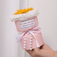 Grenz überschreitende kreative Geschenke zum Frauentag Kleine duftende Sonnenblumen sträuße für Lehrer Mitarbeiter Festliches Weihnachts-Halloween
