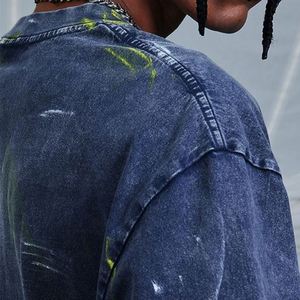 Custom <b>Paint</b> Splatter T <b>Shirt</b> for Men <b>Paint</b> Splatter T <b>Shirt</b> Vintage Wash T <b>Shirt</b> - Product Image 4