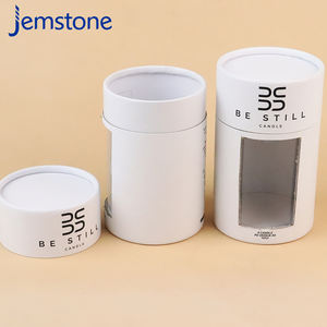 Kraft Cardboard Cylinder Paper Tube <b>Packaging</b> For Candle Sand Wax Wax Block Gift Candle Aroma <b>Products</b> - Product Image 6