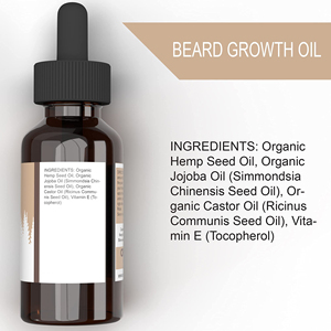 Bán Buôn Biểu Tượng Tùy Chỉnh Và Bao Bì Râu Tăng Trưởng Kit Cho Nam Giới 100% Tự Nhiên Hữu Cơ 4 Trong 1 Kit Người Đàn Ông Râu Chăm Sóc Tăng Trưởng Grooming Kit - Product Image 2