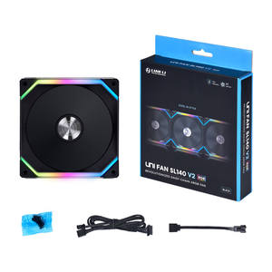 <span class=keywords><strong>Lian</strong></span> Li UNI <span class=keywords><strong>FAN</strong></span> SL140 V2-1B boîtier PC RGB ventilateur PWM nouveau refroidisseur de refroidissement de jeu avec dissipateur thermique en plastique par <span class=keywords><strong>Lian</strong></span> Li - Product Image 2