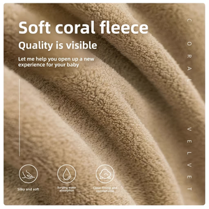 Peignoir <span class=keywords><strong>de</strong></span> <span class=keywords><strong>bain</strong></span> à capuche pour <span class=keywords><strong>bébé</strong></span>, en polaire corail douce, séchage rapide, serviette <span class=keywords><strong>de</strong></span> <span class=keywords><strong>bain</strong></span> enfant, motif animal mignon, couverture chaude, <span class=keywords><strong>cape</strong></span> <span class=keywords><strong>de</strong></span> sommeil - Product Image 5