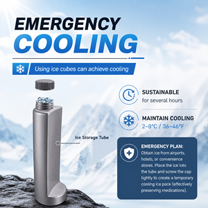SECRETSBOX Réfrigérateur à insuline rechargeable approuvé par la TSA, réfrigérateur de voyage portable pour médicaments, réfrigérateur portable pour médicaments - Product Image 5