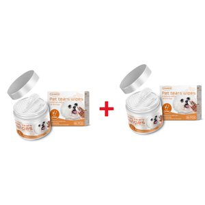 Toallitas Húmedas para Mascotas Yegbong, Limpian las Manchas de Lágrimas de Perros y Gatos, Toallitas de Limpieza para Ojos, Almohadillas de Algodón - Product Image 1