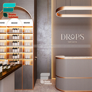 Luxury Store <strong>Perfume</strong> <strong>Display</strong> <strong>Perfume</strong> <strong>Showcase</strong> <strong>Display</strong> <strong>Stand</strong> Decorative <strong>Perfume</strong> Merchandise <strong>Display</strong> Cabinet - Product Image 6