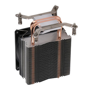 Qiusaim Motherboard LGA dengan pipa panas 90mm <span class=keywords><strong>2</strong></span> kipas pendingin PWM 12V tenang 9cm untuk X79 X99 X299 2099 2011 CPU - Product Image 3