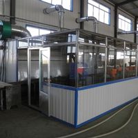 Ligne de production complète de fûts en acier à tête fermée de 200 L, ligne de fabrication de barils métalliques à économie d'énergie pour le stockage de peintures et de produits chimiques