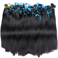 Extensions de cheveux vierges brésiliennes Remy à double trame, prix d'usine, tissage à double trame, aucun traitement chimique