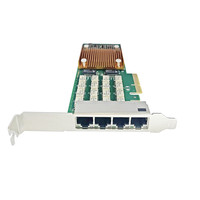 Adaptateur de serveur Ethernet PCI Express 1G Quad RJ45 avec puce Intel I350AM2