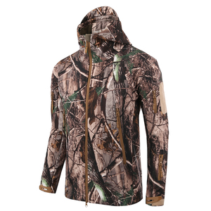 ESDY 25 Colors Assault Hunting Tactical Fleece <strong>Jacket</strong> With Hoodie Softshell Outdoor Men <strong>Camo</strong> <strong>Jacket</strong> - Product Image 3