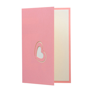 Bán buôn biểu tượng Tùy chỉnh hình dạng màu sắc 3D Pop Up Laser Cut tim tôi yêu bạn thiệp chúc mừng cho ngày Valentine - Product Image 5