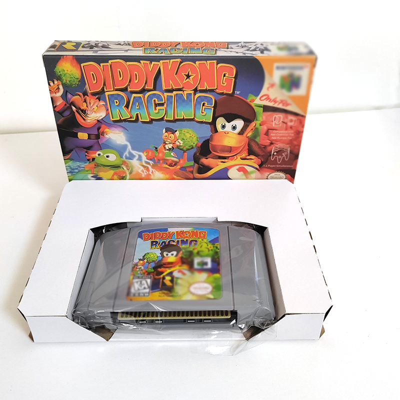 Diddy Kong Racing con caja