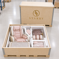 Station de pédicure de salon de beauté haut de gamme avec tabouret pour technicien, couleur et logo personnalisés
