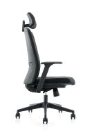 Chaise de bureau ergonomique réglable à dossier haut, confortable et pivotante, pour jeux sur ordinateur