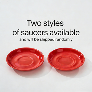 Set di Tazze e Piattini da Caffè in Ceramica Impilabili |   Set di 4 Tazze da 3oz/5oz/8oz/10oz con Supporto in Metallo |   Espresso/<span class=keywords><strong>Latte</strong></span>/Cappuccino/Tè/Regalo - Product Image 6