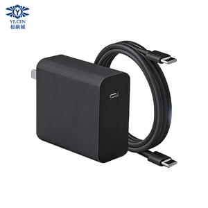 Adaptador de Pared PD de 65W, Cargador Rápido <span class=keywords><strong>USB</strong></span> Tipo <span class=keywords><strong>C</strong></span> con Protección OTP, Nuevo, para <span class=keywords><strong>Macbook</strong></span>, Redmi, Laptop, Lenovo MateBook, HP - Product Image 1