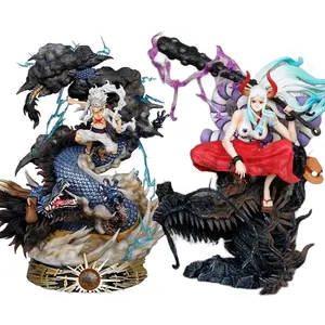<span class=keywords><strong>Yamato</strong></span> Nika Luffy 2รูปแบบ1ชิ้นหุ่นอะนิเมะ PVC โมเดลการ์ตูนหุ่นของเล่นหุ่นแอ็คชั่นสำหรับเด็ก - Product Image 1
