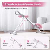 Máquina de Ejercicios Abdominales Ajustable Unisex Personalizable OEM para Gimnasio en Casa, Compatible con Bancos y Soportes