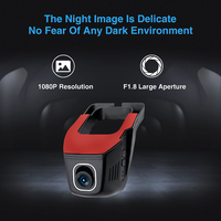 Caméra embarquée intelligente WIFI DVR pour voiture, enregistreur vidéo 1080P/2K/4K HD WDR avec capteur G, vision nocturne et alimentation ACC