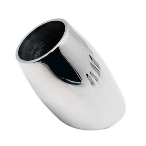 Base de tuyau en acier inoxydable 25 30 32 mm pour rampes de bateaux marins et accessoires d'auvents - Product Image 2