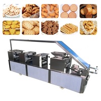 Ligne de production de machines à biscuits entièrement automatiques à capacité personnalisable, motifs personnalisables, biscuits à base de farine