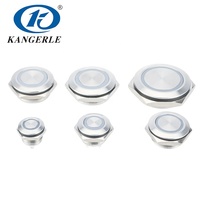 Interrupteur à bouton-poussoir étanche Chinakel 16 mm 1NO IP67 Knx