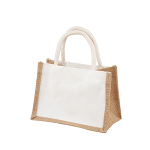 <span class=keywords><strong>Jute</strong></span> matériel bijoux paintable paquet sac <span class=keywords><strong>toile</strong></span> bricolage <span class=keywords><strong>peinture</strong></span> sacs à provisions réutilisables - Product Image 2