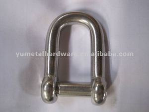 L hình lục giác ổ cắm đầu Pin Dee còng thép không gỉ 316 biển gian lận phần cứng - Product Image 5