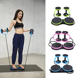 Multi-functional Ab Pull Rope Exercise Abdominal Wheel Fitness Equipment Home Sports Abdominal Muscle Sports Supplies