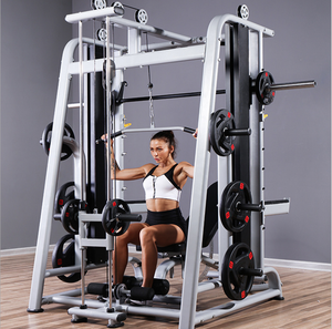 Nuovo Design Multi-funzionale 3D Smith Machine Power Rack attrezzature per il Fitness per lo Squat esercizio utilizzato in palestra Fitness - Product Image 6