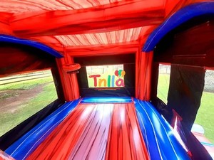 Castillo Inflable Comercial para Exteriores, Húmedo y Seco, Combo para <span class=keywords><strong>Adultos</strong></span> con Brincolín y Tobogán, Combo de Brincolín y Tobogán Húmedo y Seco - Product Image 6