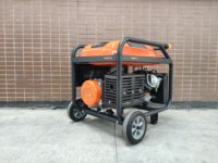 Hochleistungs-Benzin-Stromerzeuger mit 1,8 kW, 4-Takt-Motor, Autostart und Fernstart, tragbar, offener Rahmen, Stromversorgung