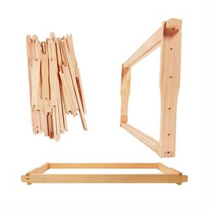 Multi-sweet 10 Pack <strong>Beehive</strong> Frames for Deep Brood Bee Hives with Plastic Black <strong>Foundation</strong> Sheet, 9-1/8-Inch (Black) - Product Image 6