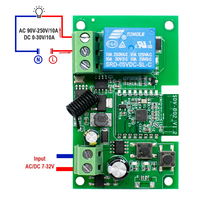 Module de relais sans fil EWeLink Wifi pour domotique, interrupteur intelligent DC 7-32V, à impulsions/autobloquant, pour accès aux portes, compatible Alexa Google+RF