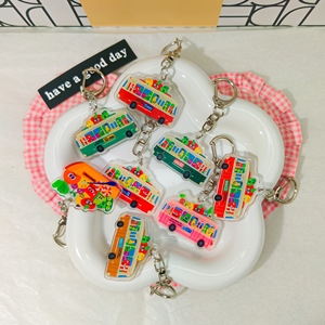 Porte-clés en acrylique AM Bus M30 <span class=keywords><strong>Mayday</strong></span> Bus, pendentif de merchandising - Product Image 3