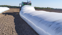 Sac de stockage de céréales, sac de silo, manchon de stockage pour maïs, blé, orge, sac de stockage de céréales en plastique agricole