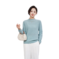 Pull en laine avec logo personnalisé de haute qualité chandails décontractés en option vierges multicolores pour 2025 nouveau design pour femmes
