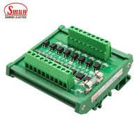 Carte d'amplificateur PLC à 8 canaux Isolation NPN/PNP Entrée universelle Sortie NPN Carte d'isolation Contrôleur de module de relais