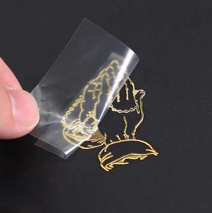 Kim loại nhãn biểu tượng tùy chỉnh dán rõ ràng không thấm nước trong suốt chuyển kim loại chữ nổi Nickel Decal nhãn dán - Product Image 2