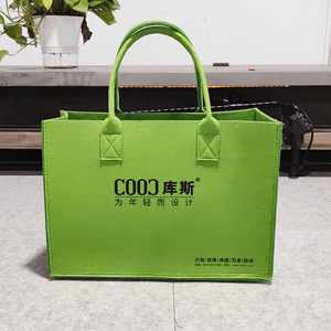 Nouveau design personnalisable feutre cadeau sac fourre-tout quotidien sac fourre-tout shopping sac fourre-tout réutilisable feutre sac à main personnalisé - Product Image 5