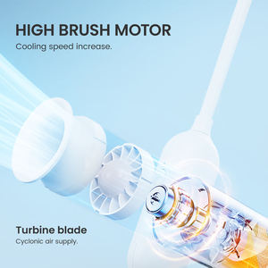 Ventilador de Cuello Recargable con Manguera Flexible y Salida de Aire Ajustable, Batería de Larga Duración, Ventilador de Refrigeración Manos Libres para Deportes al Aire Libre - Product Image 4