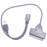 USB ke kabel SATA Insert Hard Disk Mdvr untuk mengakses komputer untuk membaca Data transmisi SSD jalur ekspor